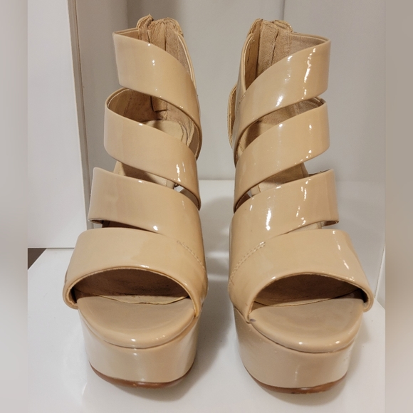 ALDO SIZE 7.5 PLATFORM WEDGES - Picture 2 of 7